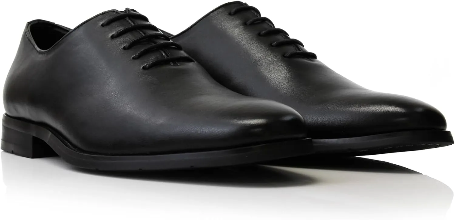 Ferro Aldo Classic Men's Classic Formal Oxford Round Toe Dress Shoes