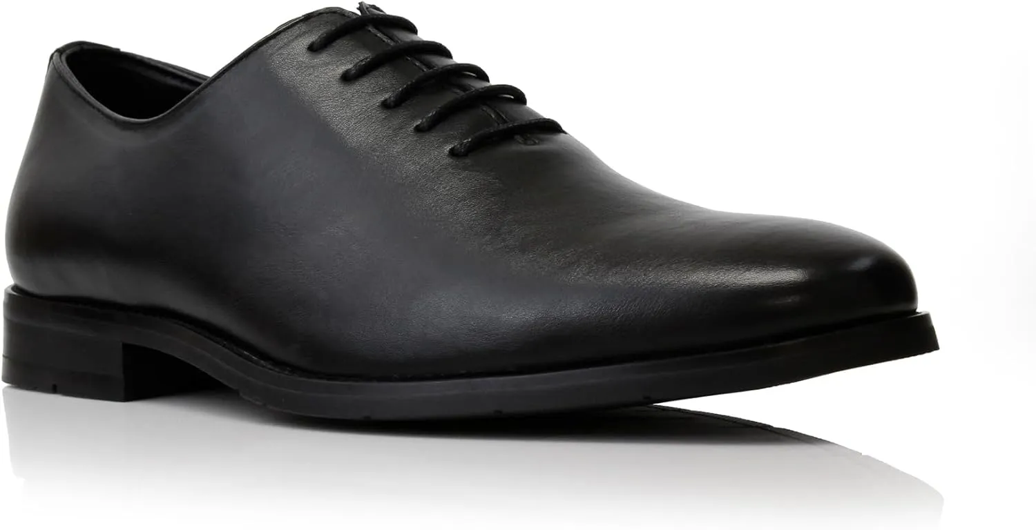 Ferro Aldo Classic Men's Classic Formal Oxford Round Toe Dress Shoes
