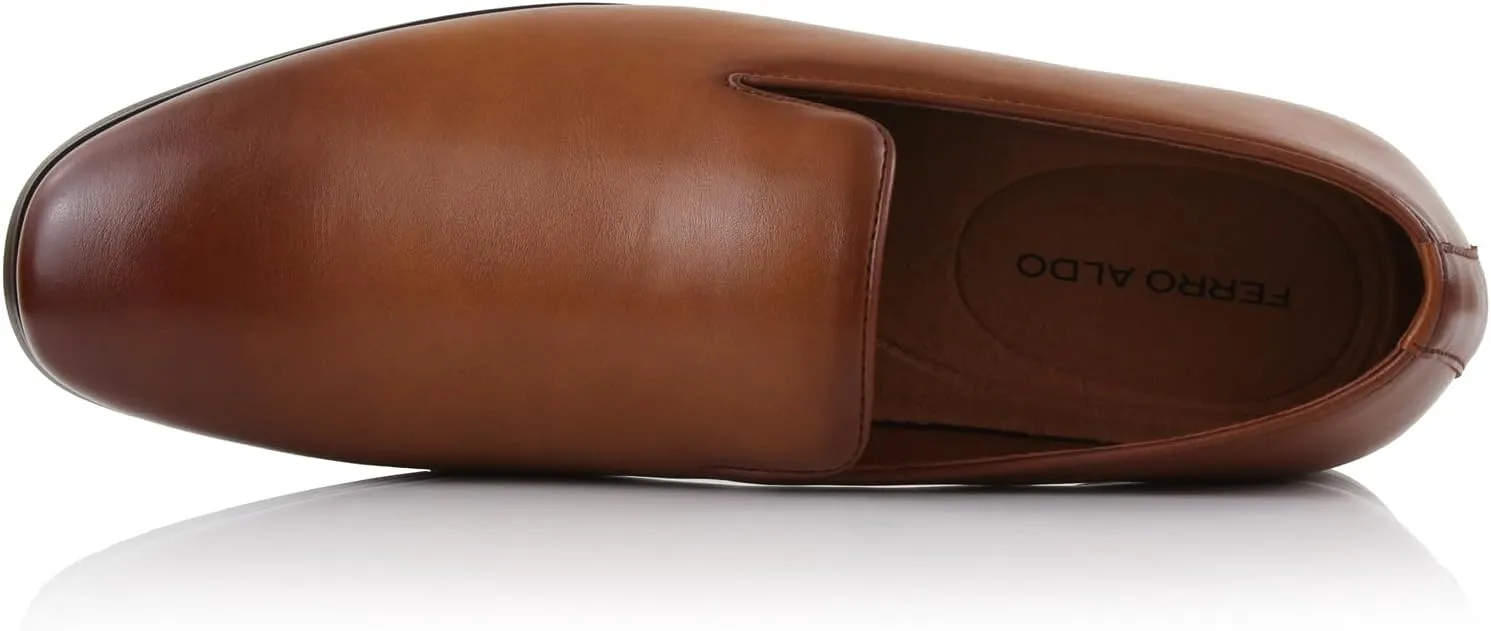 Ferro Aldo Dale MFA19703 Minimalist Slip-on Suede Penny Loafers