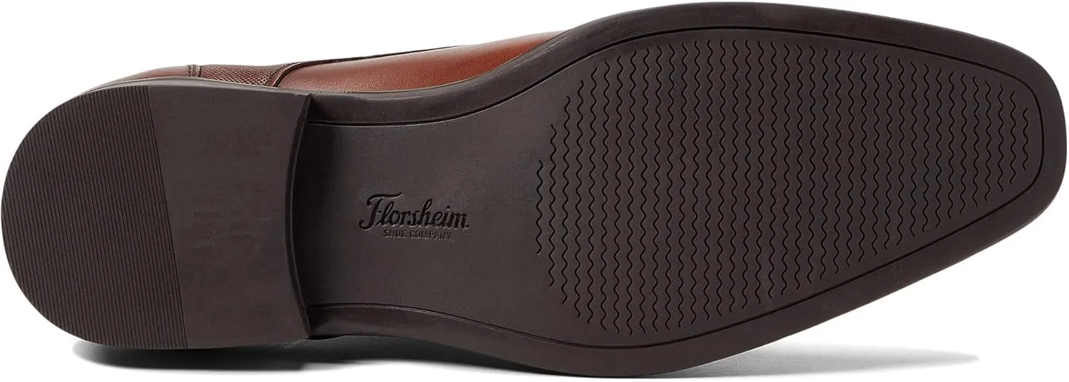 Florsheim Jackson Cap Toe Oxford Formal Shoe for Men - Leather Upper with Man-Made Lining, Snipped Toe, and Blind Eyelets
