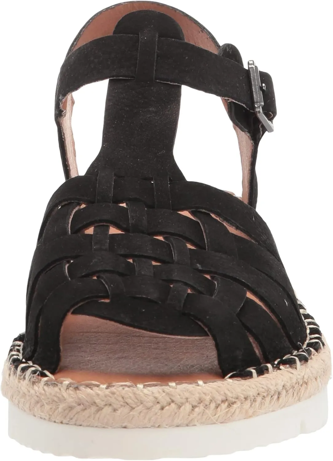 Gentle Souls by Kenneth Cole Women's Lizzy Eva Basket T-Strap Fisherman Sandal