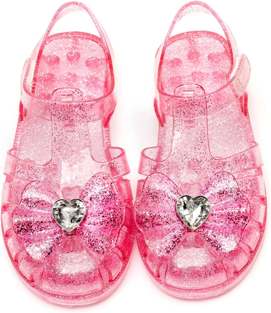 Girls Jelly Sandals Summer Costume Princess Dress Flat Breathable Waterproof Fisherman Gladiator Shoes For Girl Closed Toe Beach Flat-Sandals For Toddler Little Kid Big Kids