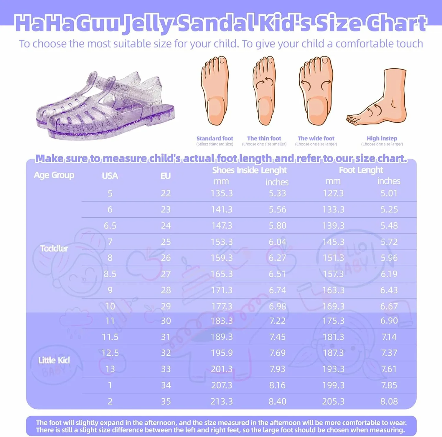 Girls Jelly Sandals Summer Costume Princess Dress Flat Breathable Waterproof Fisherman Gladiator Shoes For Girl Closed Toe Beach Flat-Sandals For Toddler Little Kid Big Kids