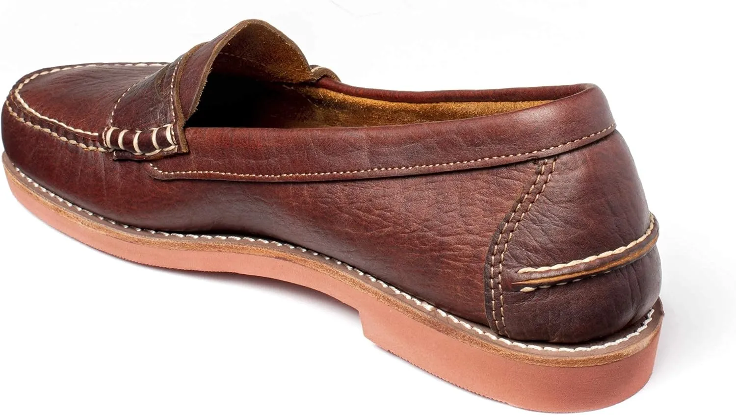 Gokey Bison Penny Loafer Handmade in The USA