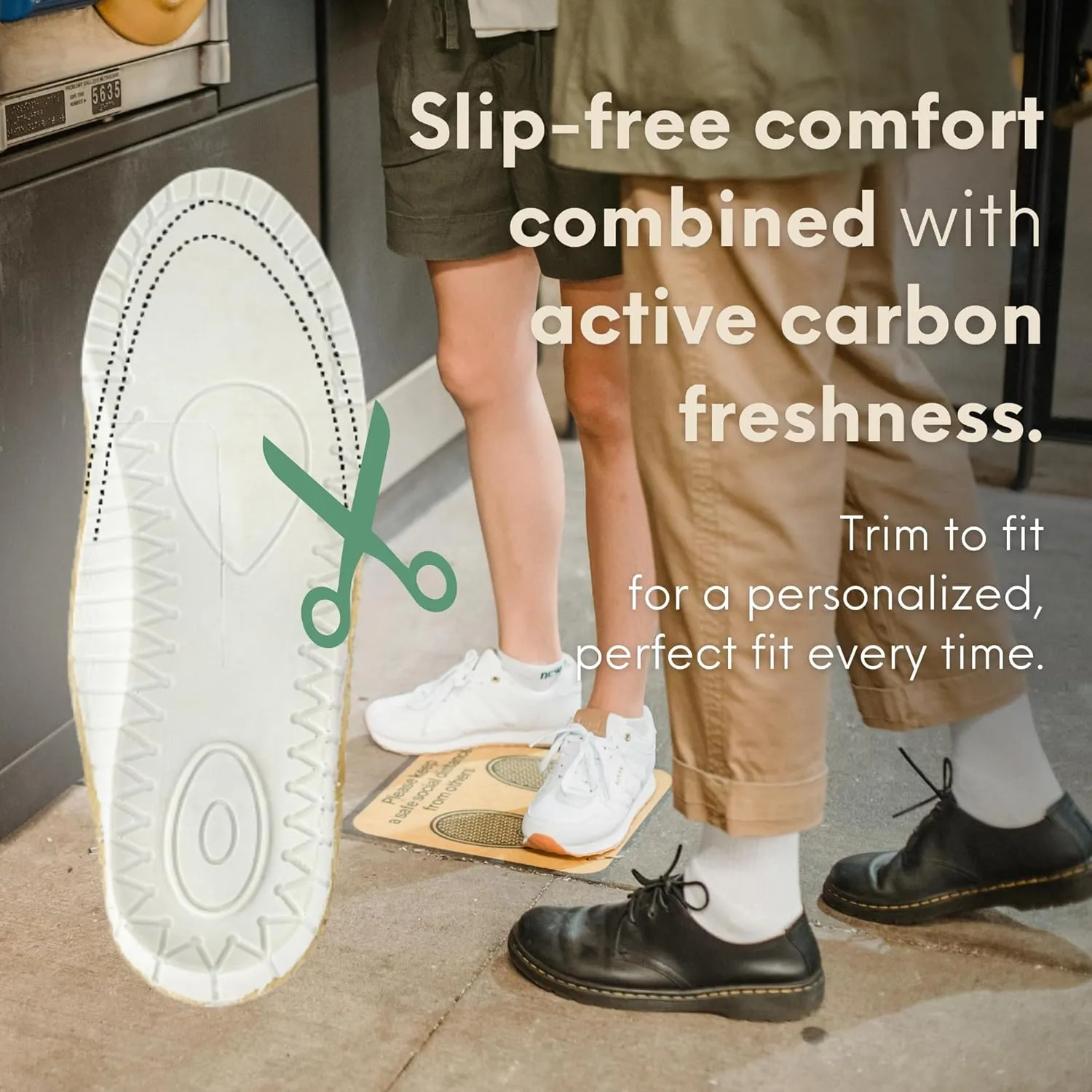 HANDARTE Leather Orthopedic Insoles | Padded Comfort Shoe Inserts for Women | 100% Natural Goatskin - ChromeFree, Anti Sweat & Anti-Odor - Suitable for No-Socks (US W7 | EU38)