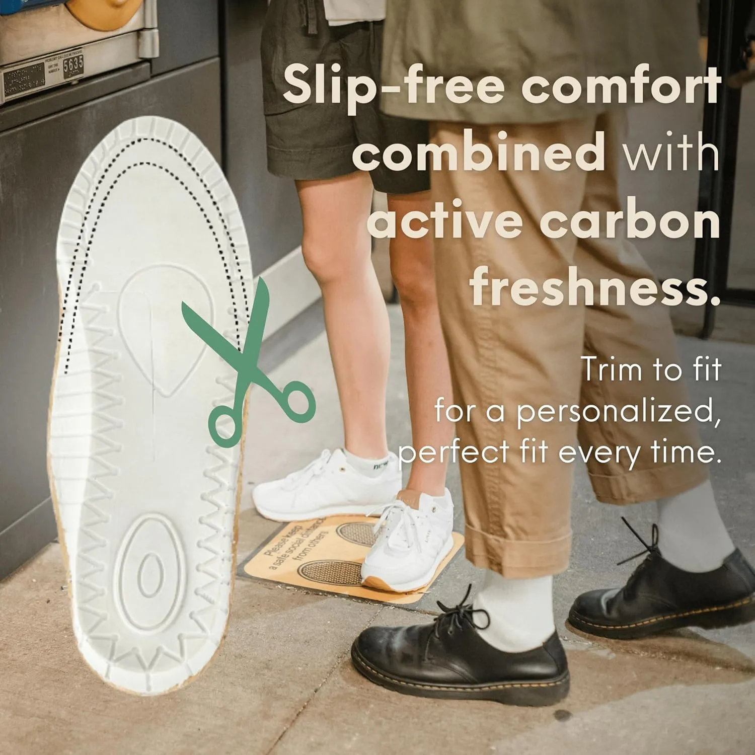 HANDARTE Leather Orthopedic Insoles | Padded Comfort Shoe Inserts for Women | 100% Natural Goatskin - ChromeFree, Anti Sweat & Anti-Odor - Suitable for No-Socks (US W8 | EU39)
