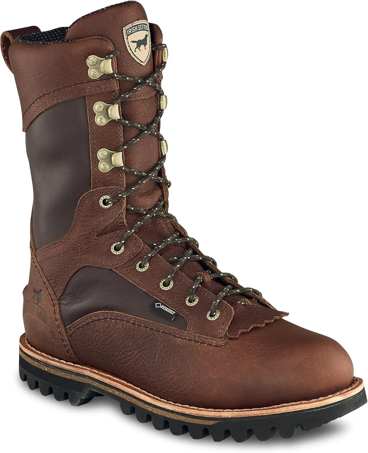 Irish Setter, Elk Tracker, Men’s, 12", Waterproof, Insulated 600g, Hunting Boot, Brown
