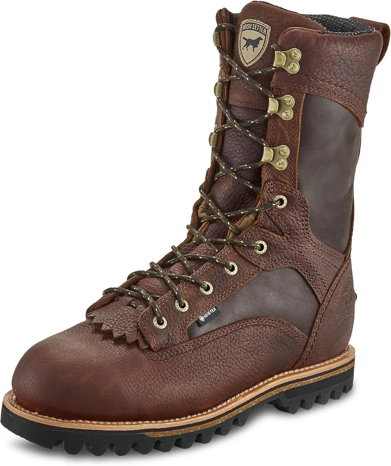 Irish Setter, Elk Tracker, Men’s, 12", Waterproof, Insulated 600g, Hunting Boot, Brown