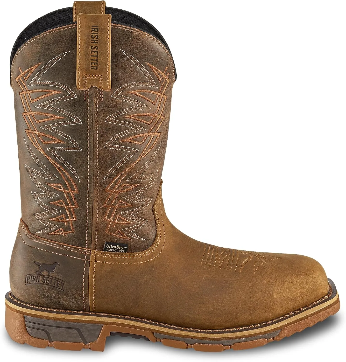 Irish Setter, Marshall, Men’s, 11", Waterproof, Steel Safety Toe, Pull-On Work Boot