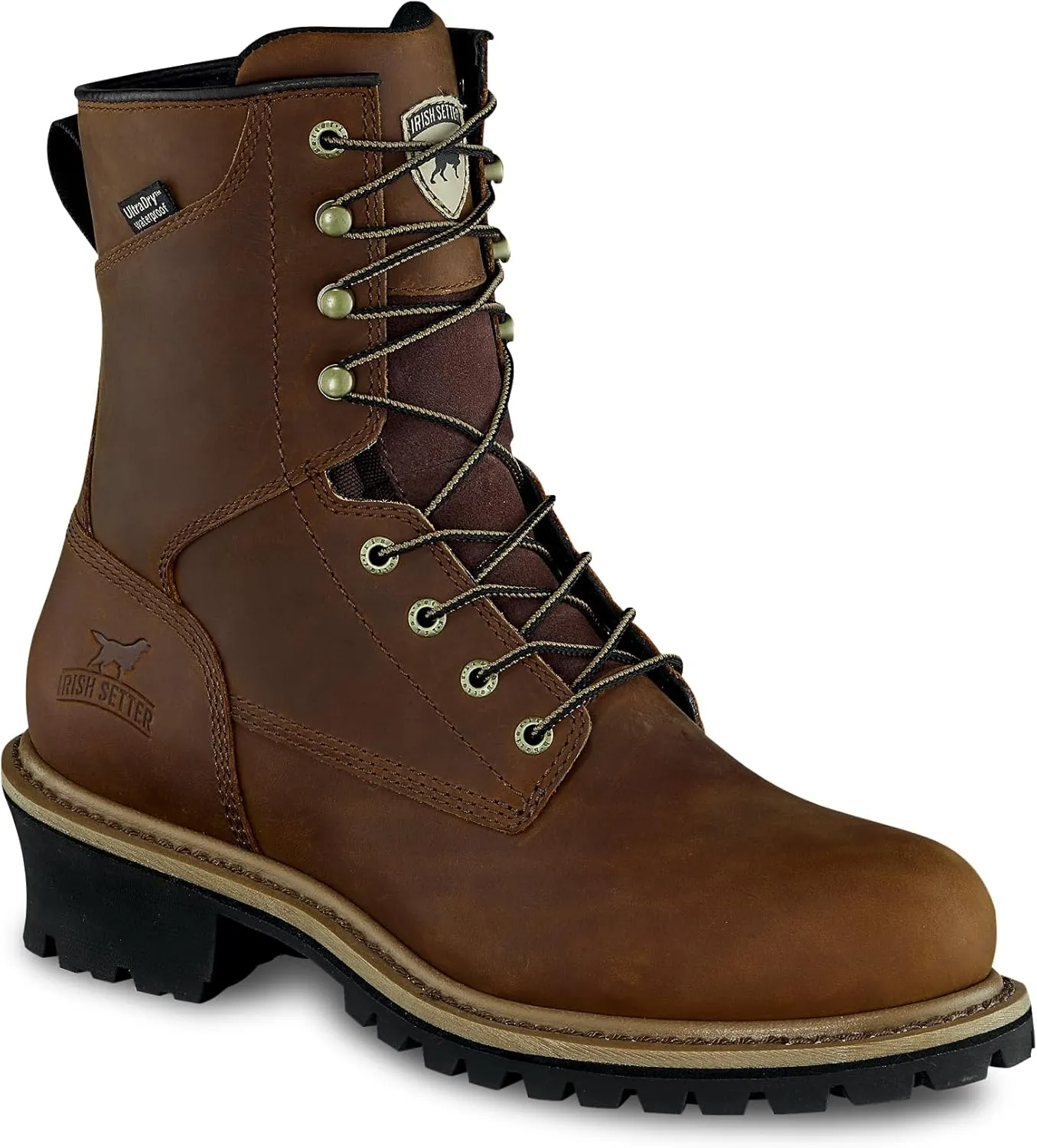 Irish Setter, Mesabi, Men’s, 8", Waterproof, Soft Toe, Logger Boot