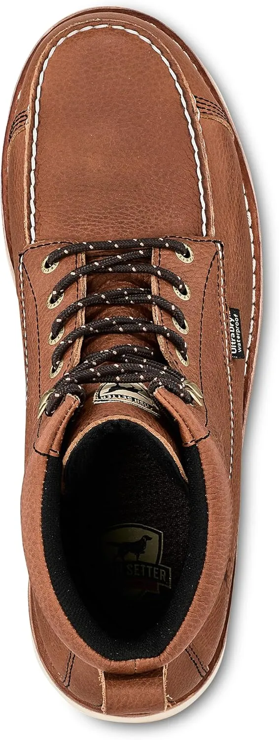 Irish Setter, Wingshooter ST, Men's, 6", Waterproof, Non-Metallic Safety Toe, Work Boot