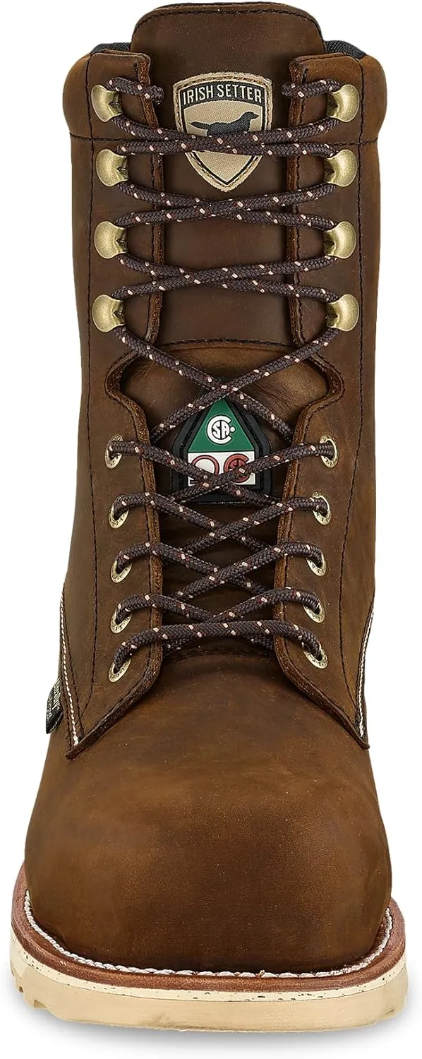 Irish Setter, Wingshooter ST, Men’s, 8", Waterproof, Non-Metallic Safety Toe (CSA), Work Boot