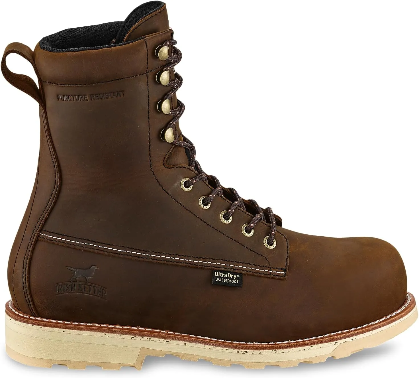 Irish Setter, Wingshooter ST, Men’s, 8", Waterproof, Non-Metallic Safety Toe (CSA), Work Boot