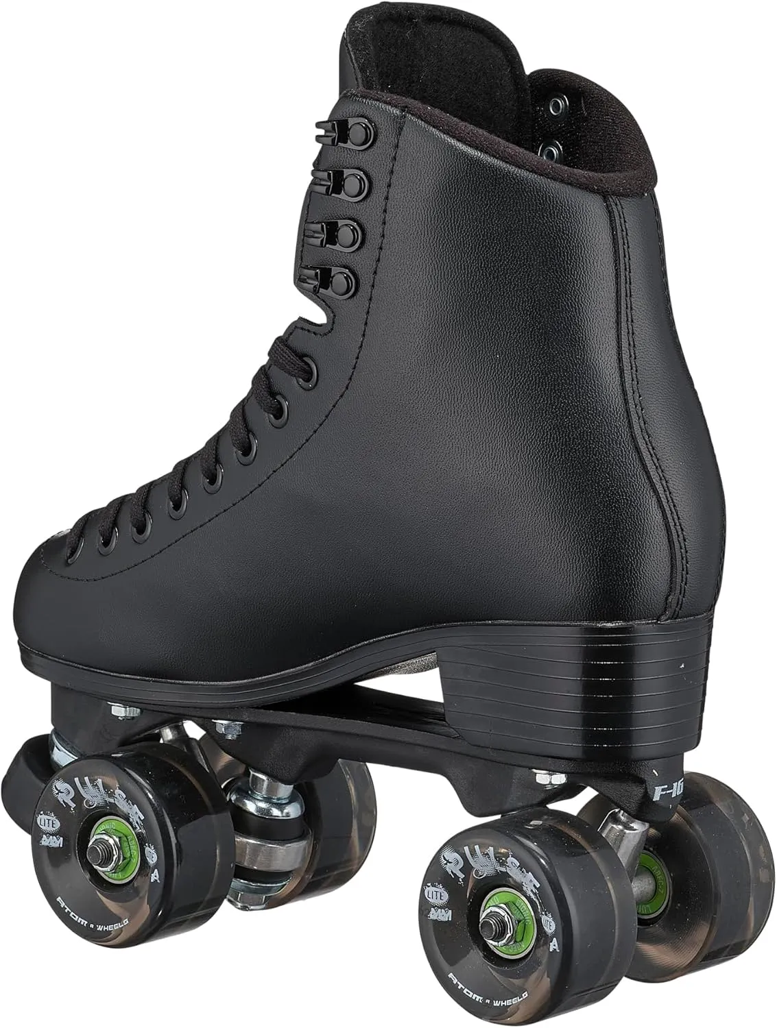 Jackson - Finesse Viper Outdoor Roller Skates for Women and Girls, Atom Pulse Lite Wheels with Vinyl-Coated Quad Boot,