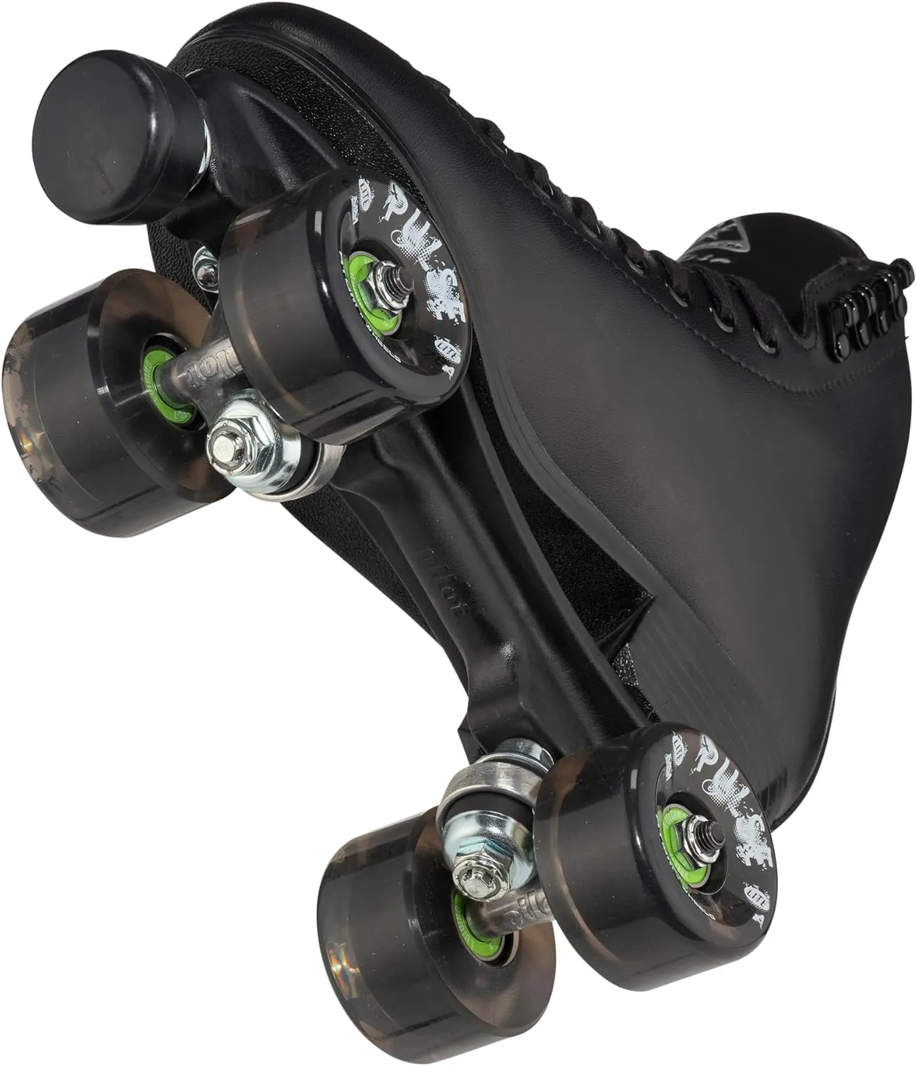 Jackson - Finesse Viper Outdoor Roller Skates for Women and Girls, Atom Pulse Lite Wheels with Vinyl-Coated Quad Boot,
