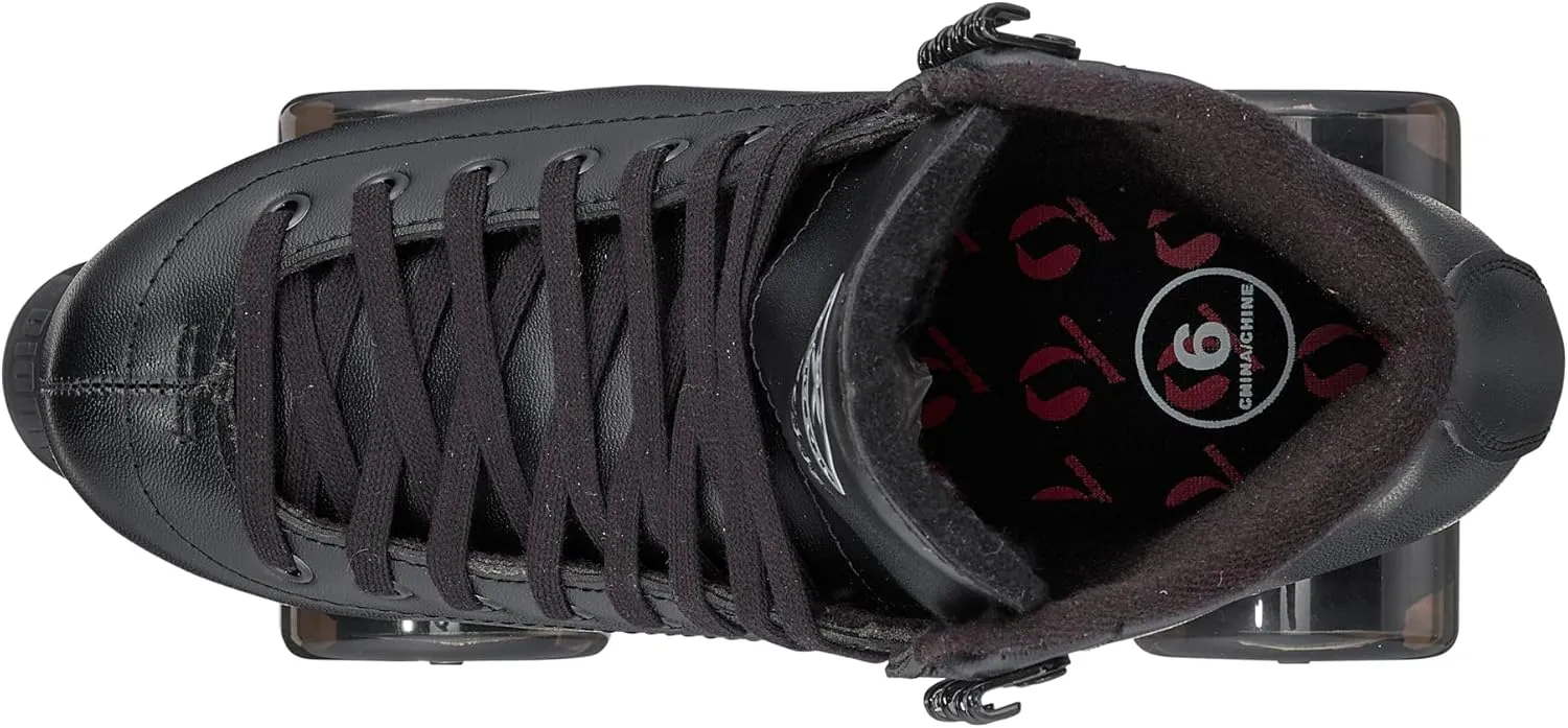 Jackson - Finesse Viper Outdoor Roller Skates for Women and Girls, Atom Pulse Lite Wheels with Vinyl-Coated Quad Boot,