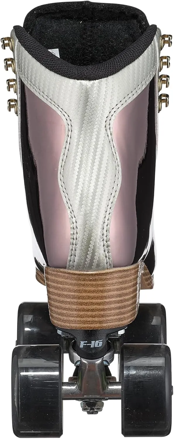 Jackson Flex Outdoor Roller Skates, Atom Pulse Lite Wheels with Vinyl-Coated Quad Boot,