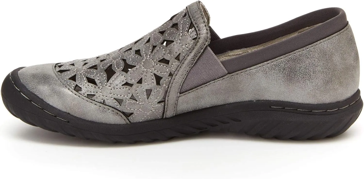 JBU by Jambu Women's Wildflower Moc Oxford Flat