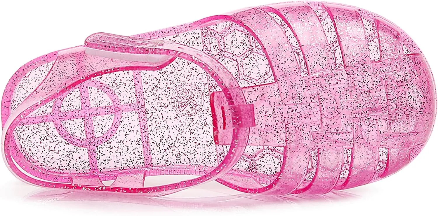 Jelly Shoes for Girls Frozen Elsa Shoes Mary Jane Dance Party Cosplay Toddler Sandal