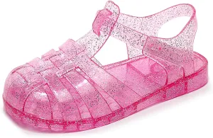 Jelly Shoes for Girls Frozen Elsa Shoes Mary Jane Dance Party Cosplay Toddler Sandal