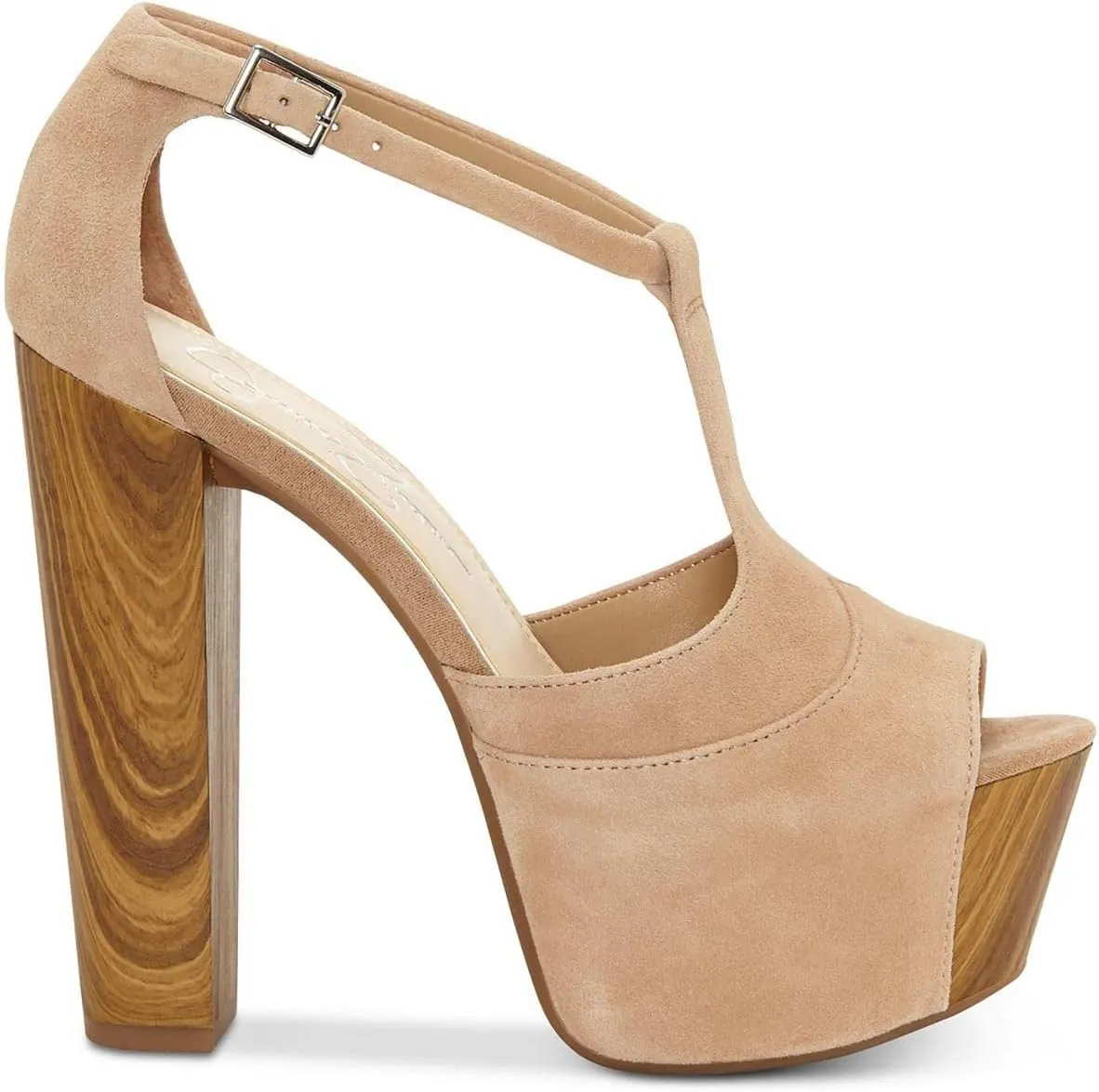 Jessica Simpson Womens Dany 3 Floral Heeled Platform Sandals