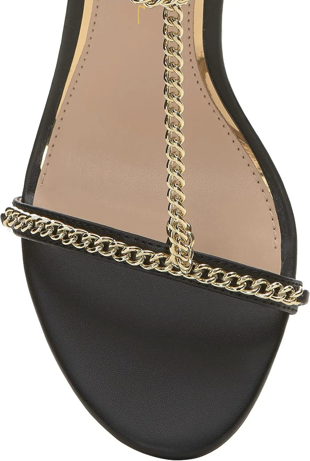 Jessica Simpson Womens Qiven Faux Leather Heels