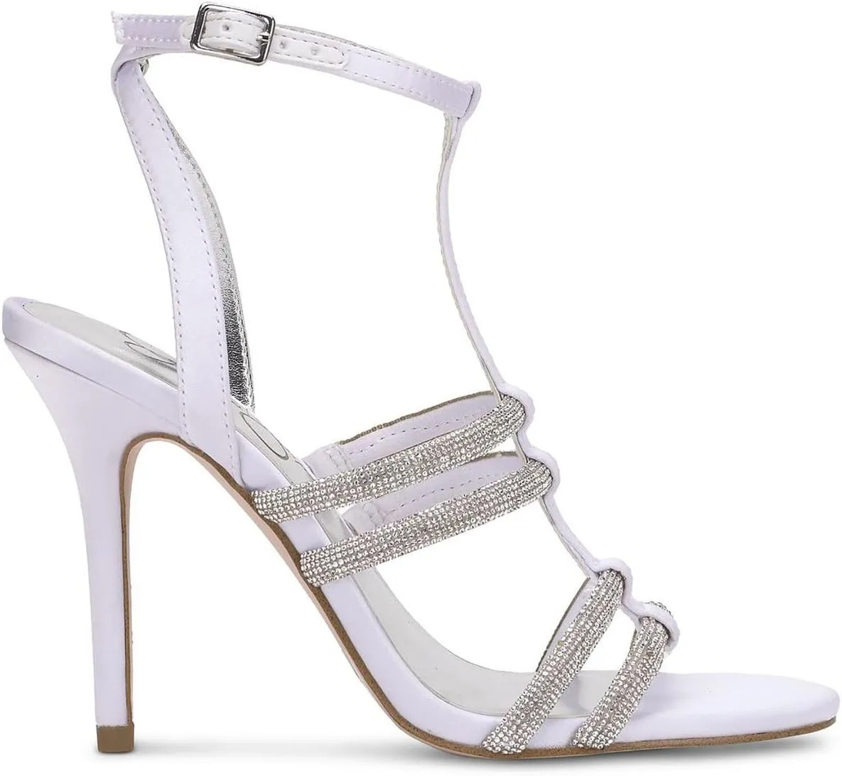 Jessica Simpson Womens Satin Adjustable Pumps