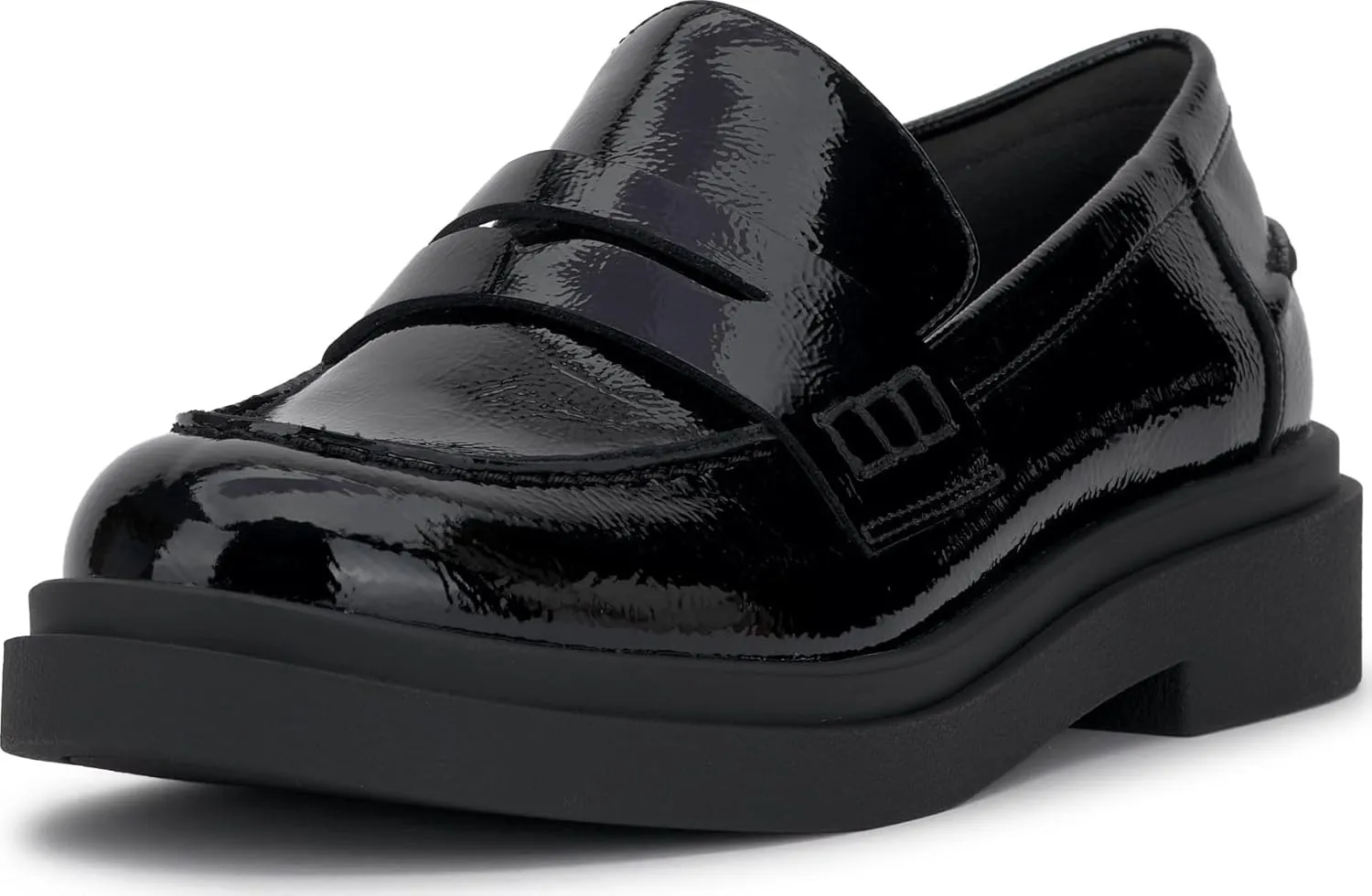 Jessica Simpson Women's Xuris Loafer Flat, Black, 7