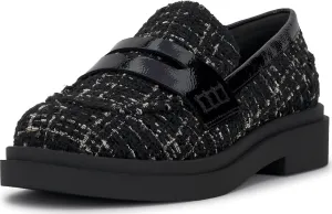Jessica Simpson Women's Xuris Loafer Flat, Black, 9
