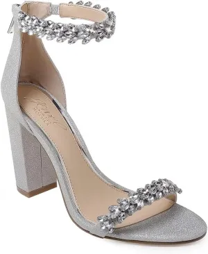 Jewel Badgley Mischka Mayra Ankle Strap Evening Shoe