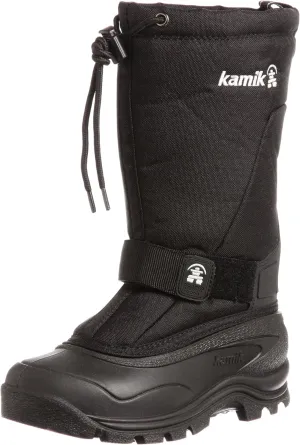 Kamik Women's Greenbay4 Winter Boots,Black,
