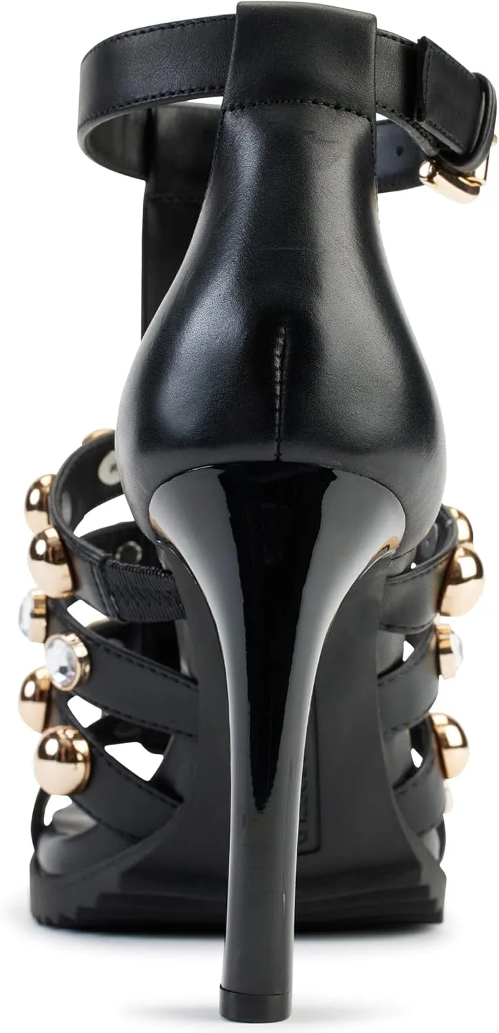 KARL LAGERFELD Women's Brexton T Strap Sandal