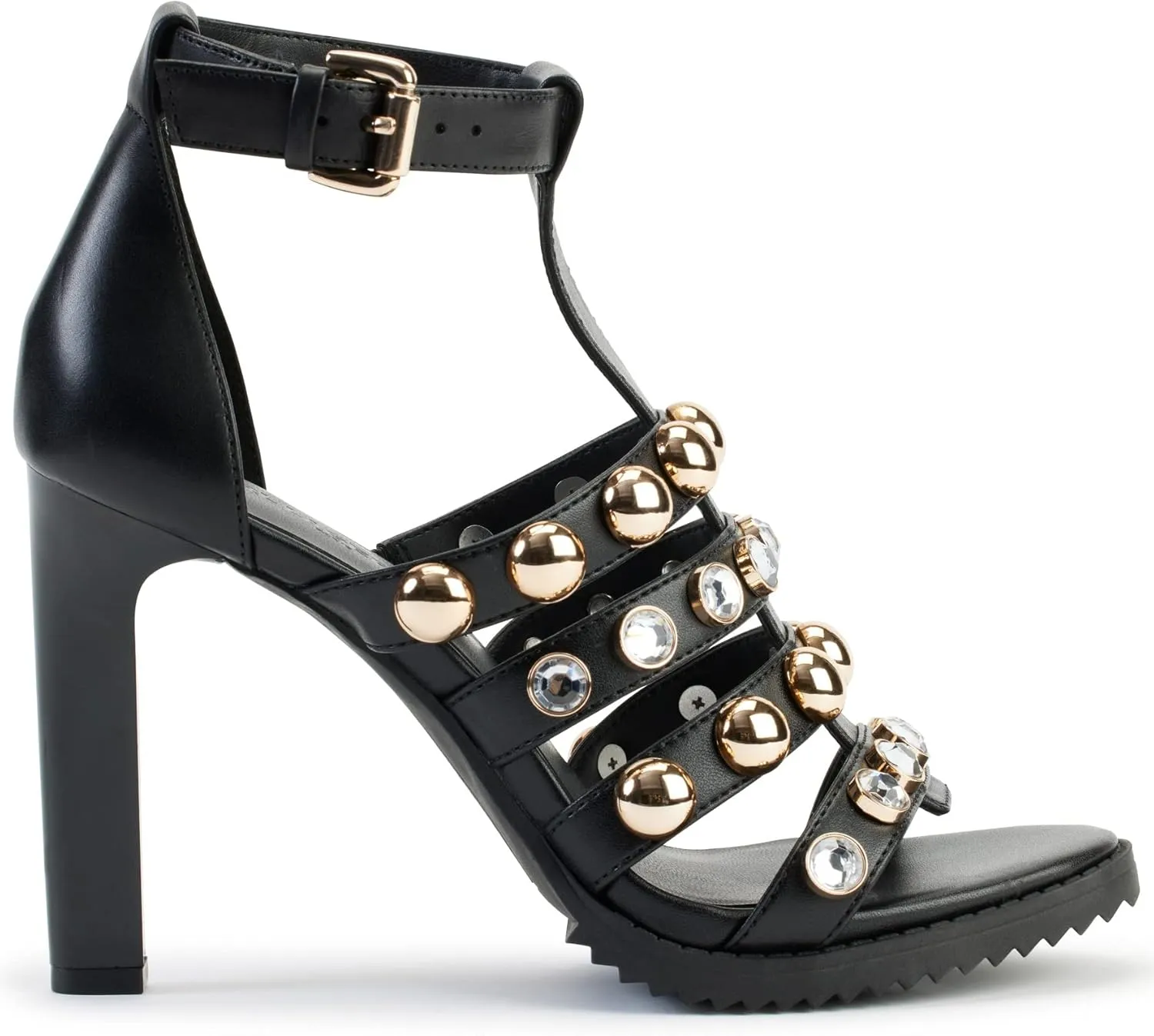 KARL LAGERFELD Women's Brexton T Strap Sandal