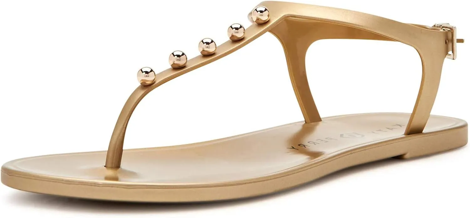 Katy Perry Women's The Geli-T Strap Flat Sandal