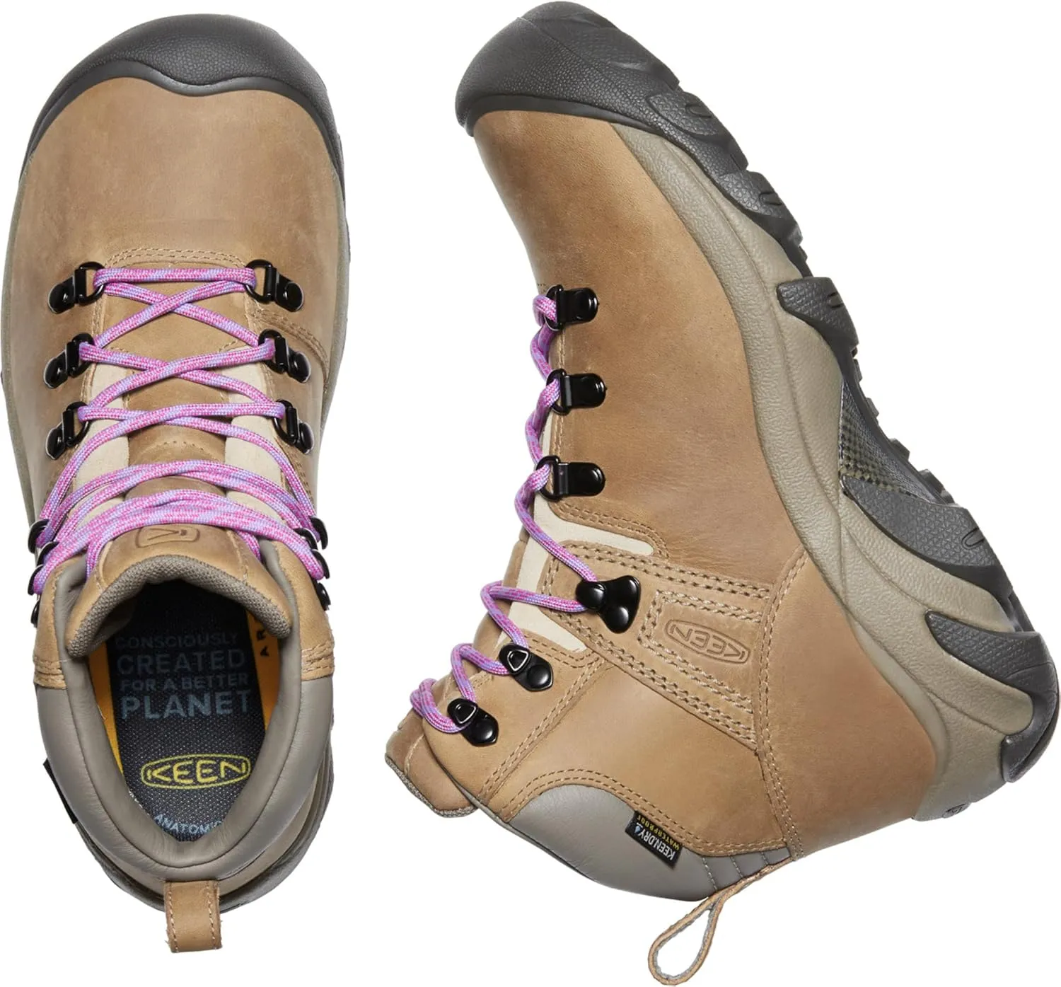 KEEN Women's Pyrenees Mid Height Waterproof Hiking Boots