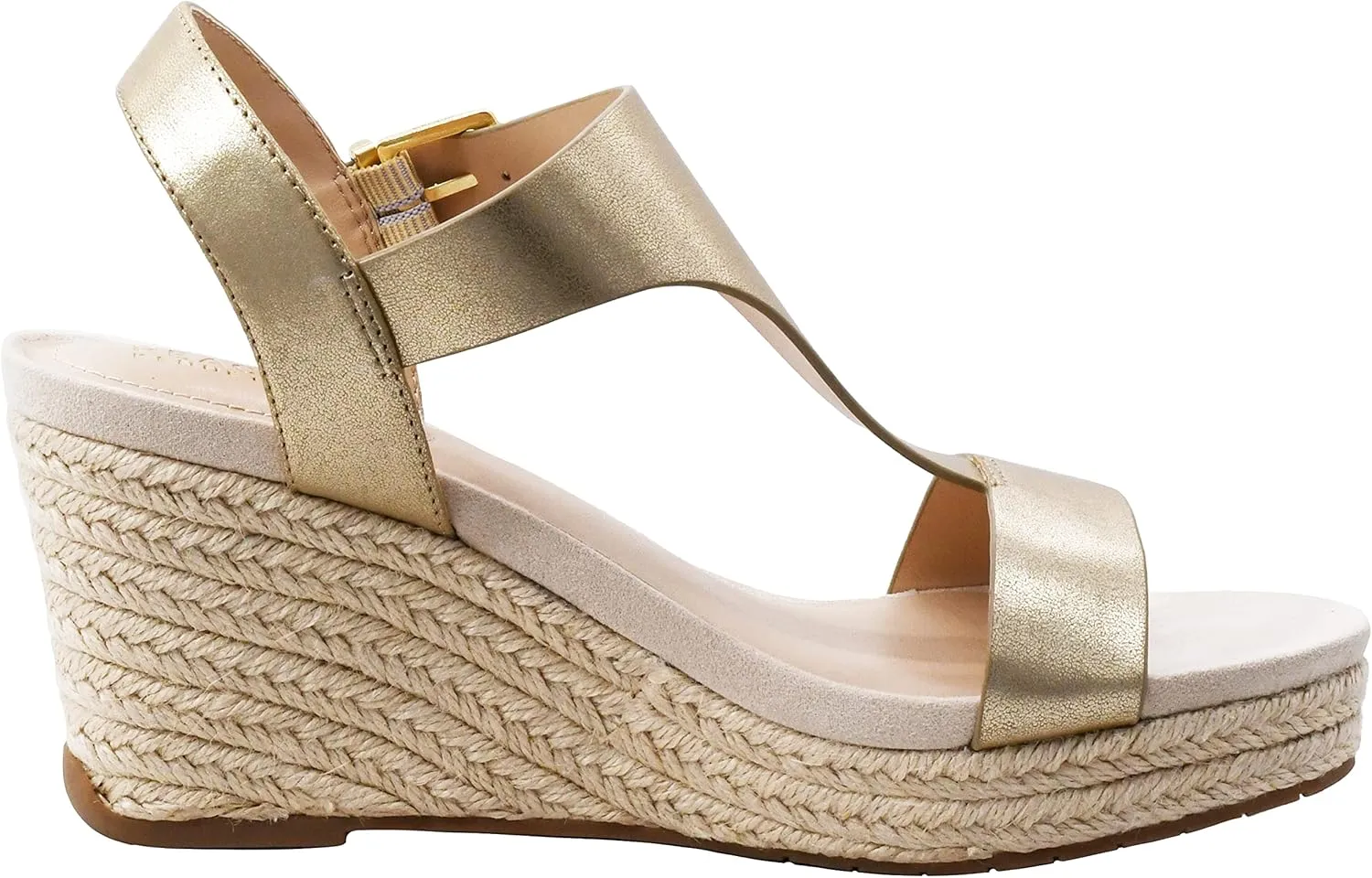 Kenneth Cole REACTION Women's Card T-Strap Wedge Sandal