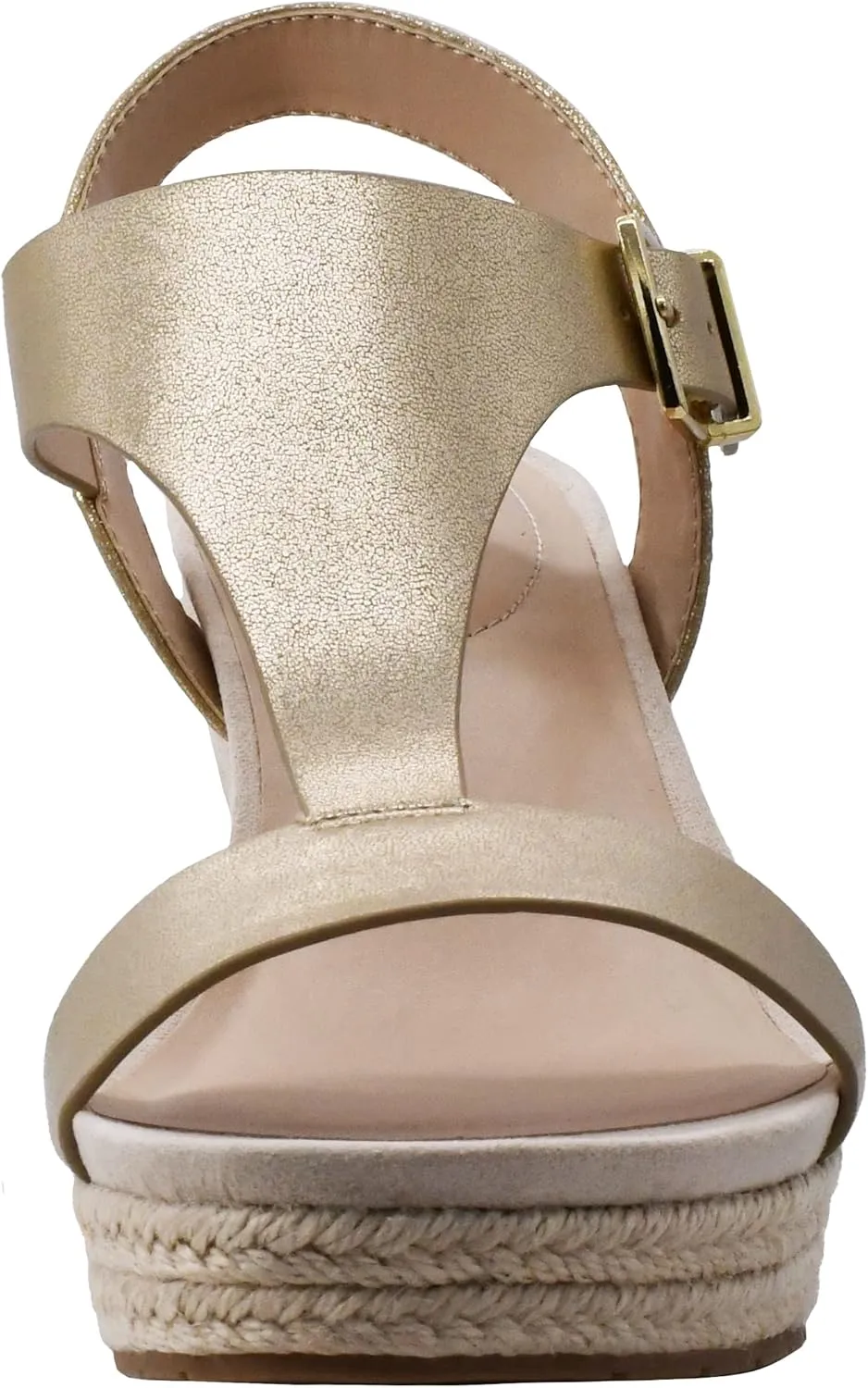 Kenneth Cole REACTION Women's Card T-Strap Wedge Sandal