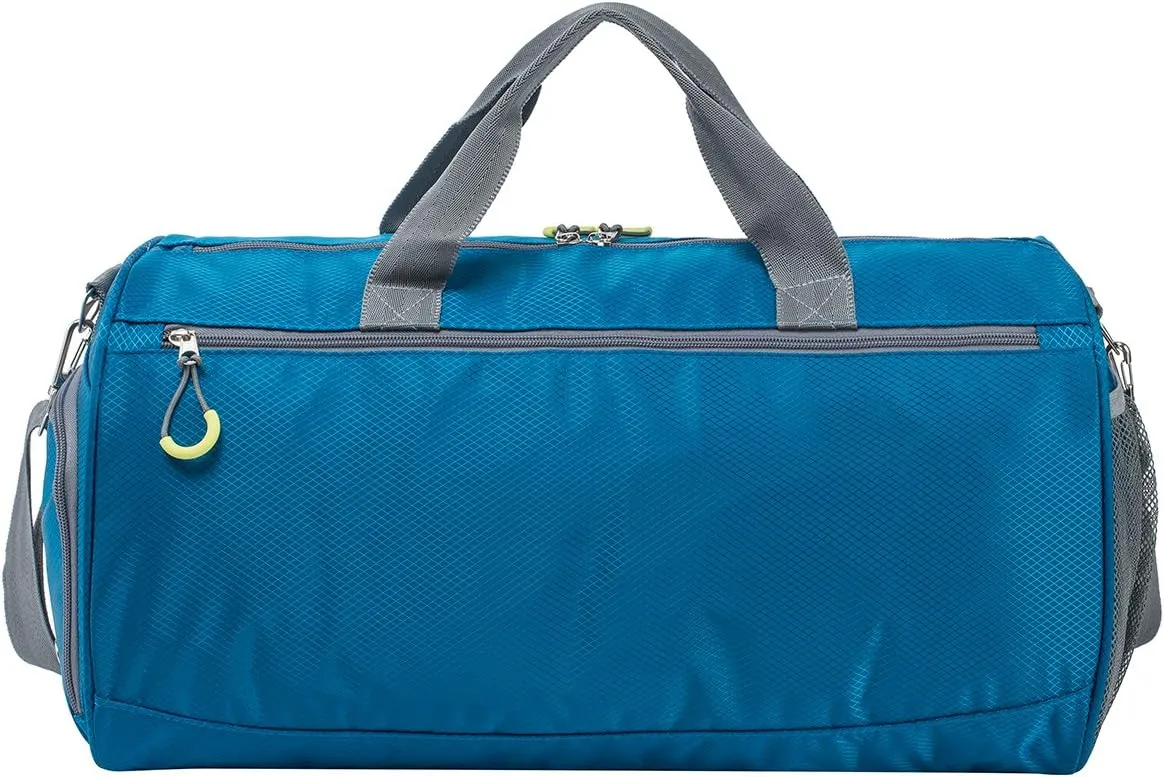 Kuston Sports Small Gym Bag for Men and Women Travel Duffel Bag Workout Bag with Shoes Compartment&Wet Pocket