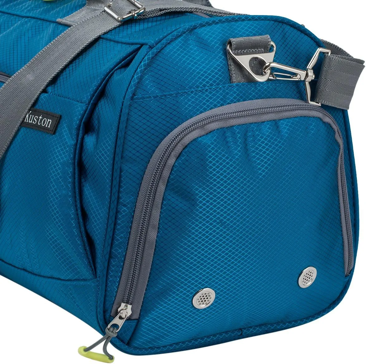 Kuston Sports Small Gym Bag for Men and Women Travel Duffel Bag Workout Bag with Shoes Compartment&Wet Pocket