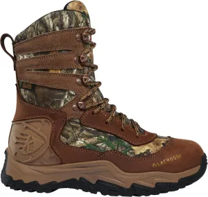 LaCrosse Women’s Windrose 8” Waterproof Hunting Boots with Warming Insulation, Supportive EVA Midsole, and Genuine Leather
