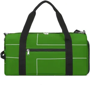 Ladonia Flag Sports Gym Bag for Boys Girls with Wet Pocket Shoe Compartment