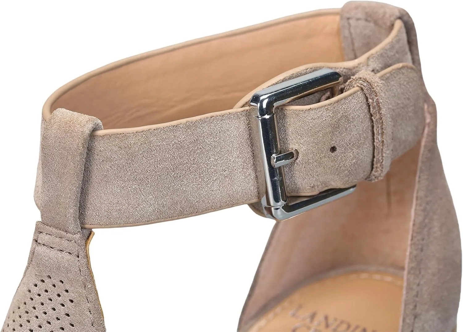 landing craft Women's Peep Toe Platform Sandals Summer Adjustable Buckle Ankle Strap Espadrilles Wedge Sandals