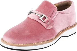 LIBERTYZENO Boys Velvet Kids Buckle Slip On Dress Loafer Shoes for Easter Gift