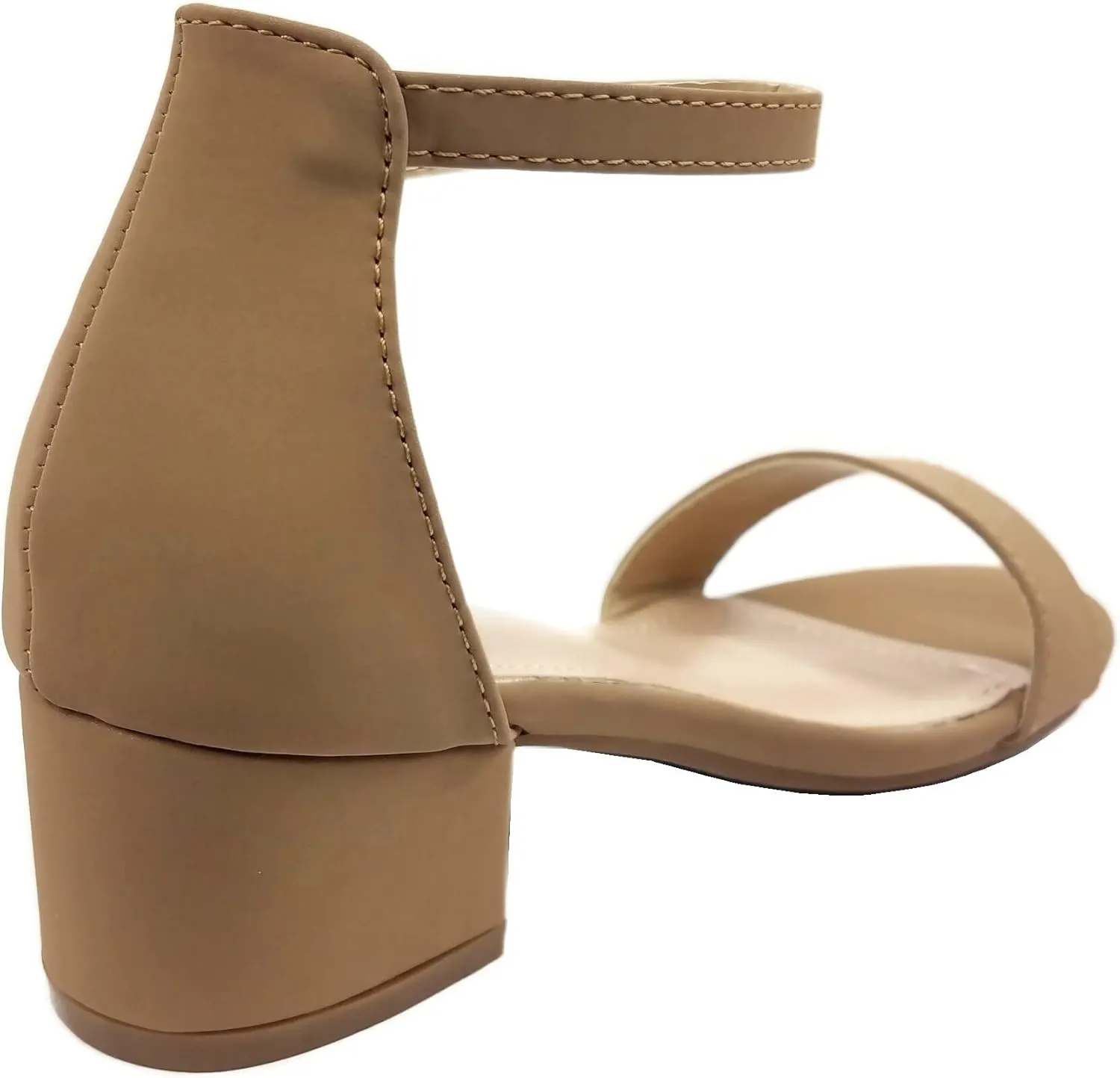 Lucky Top Girls Dress Sandal Low Heel Ankle Strap