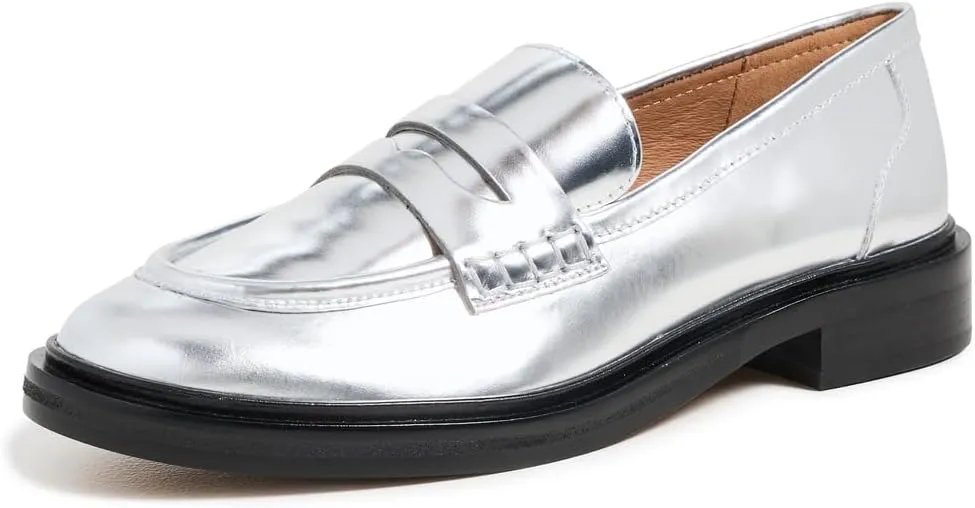 Madewell Women's The Vernon Loafer in Specchio Leather