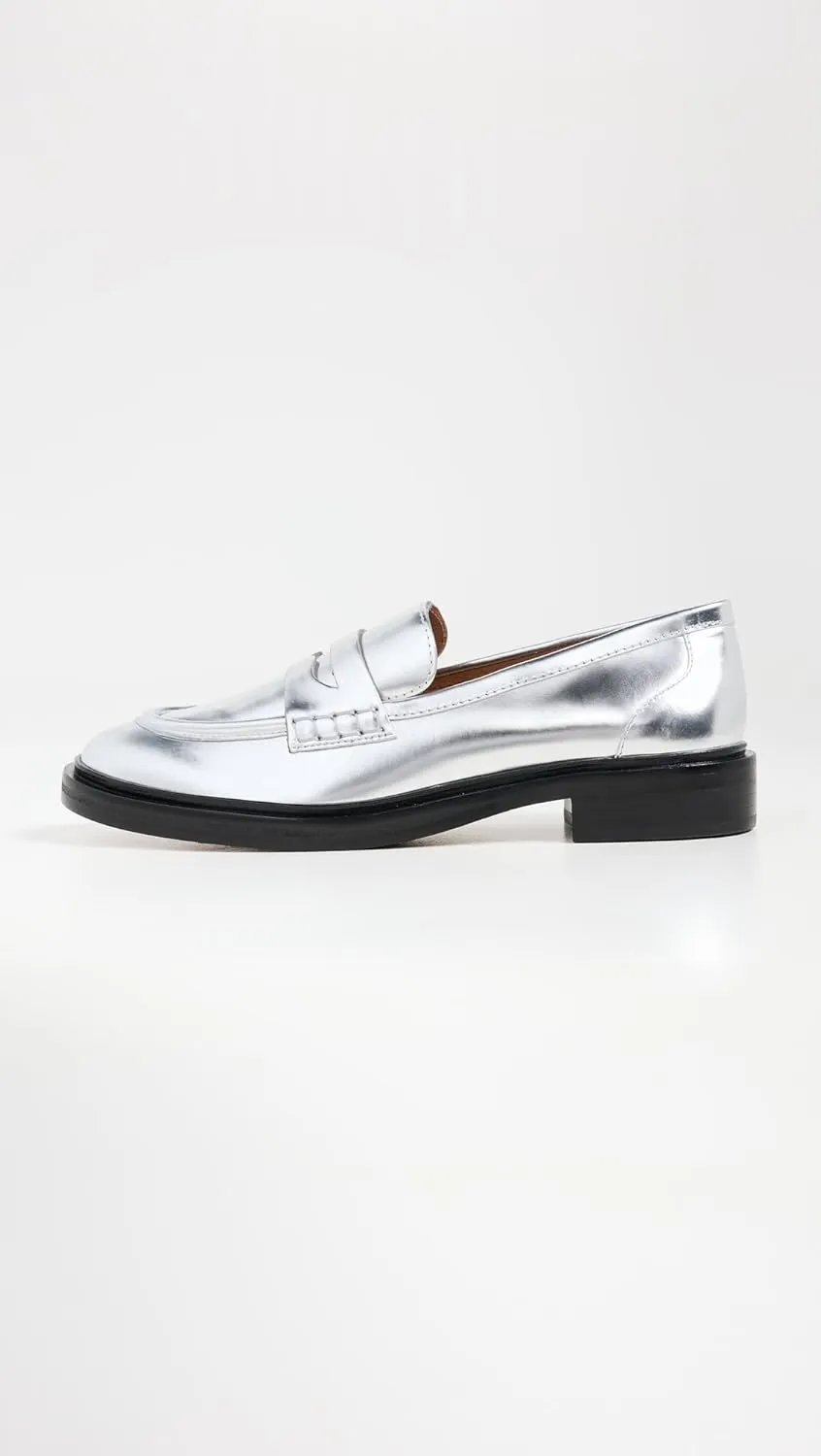 Madewell Women's The Vernon Loafer in Specchio Leather