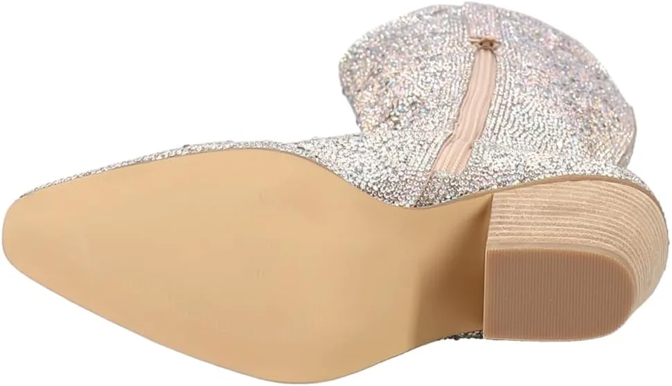 Matisse Women's Nashville Rhinestone Pointed Toe Fashion Cowboy Boots