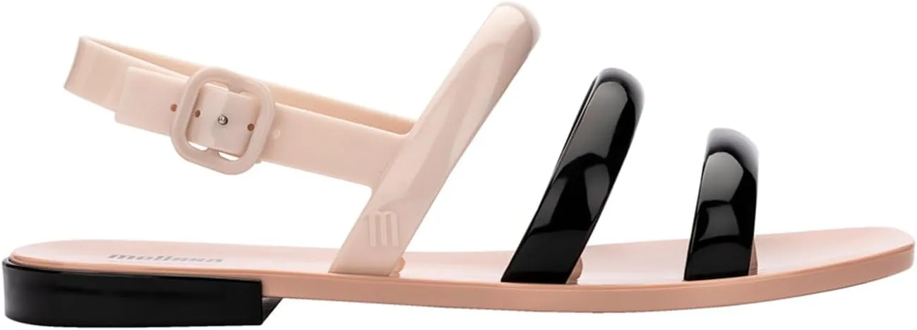Melissa Essential Wave Women's Sandal - Bubble Jelly Sandal, Summer Sandals for Women, Adjustable Ankle Strap, Adult Jellies