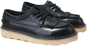Men's Casual Vintage Tassel Design Shiny Lace-up Loafers Suitable for Weddings and Parties Low-top Oxford Shoes Versatile and Loose