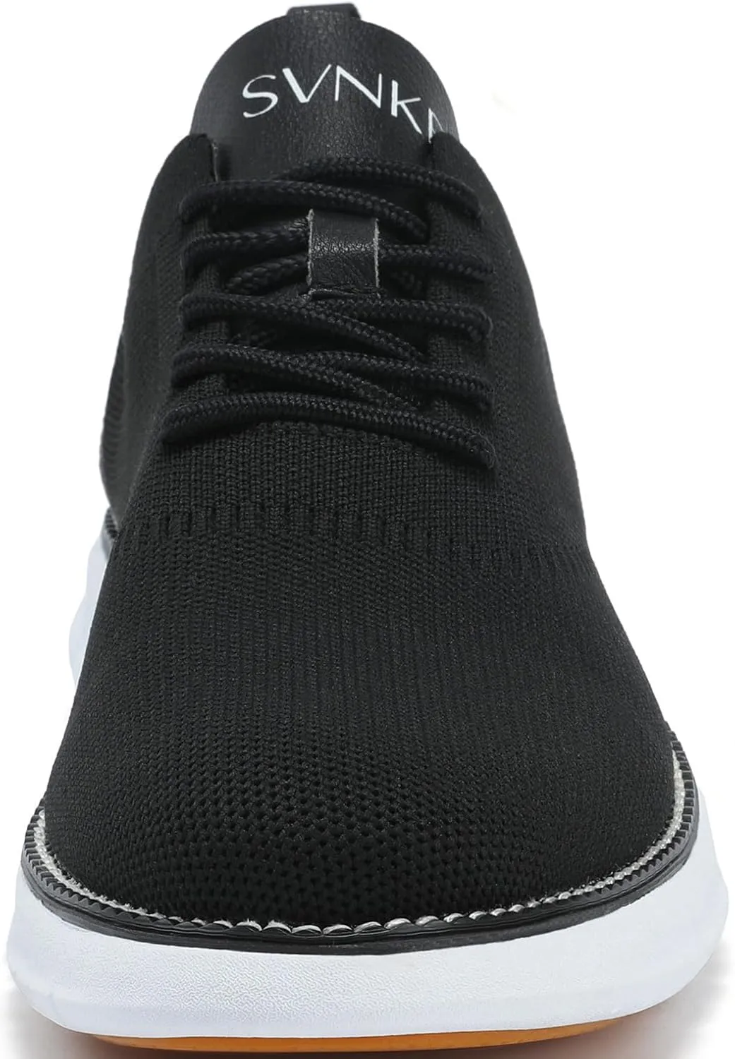 Men's Mesh Dress Shoes Casual Business Lace Up Oxford Sneakers Lightweight Breathable Walking Shoes Comfortable Thick Sole Tennis Footwear